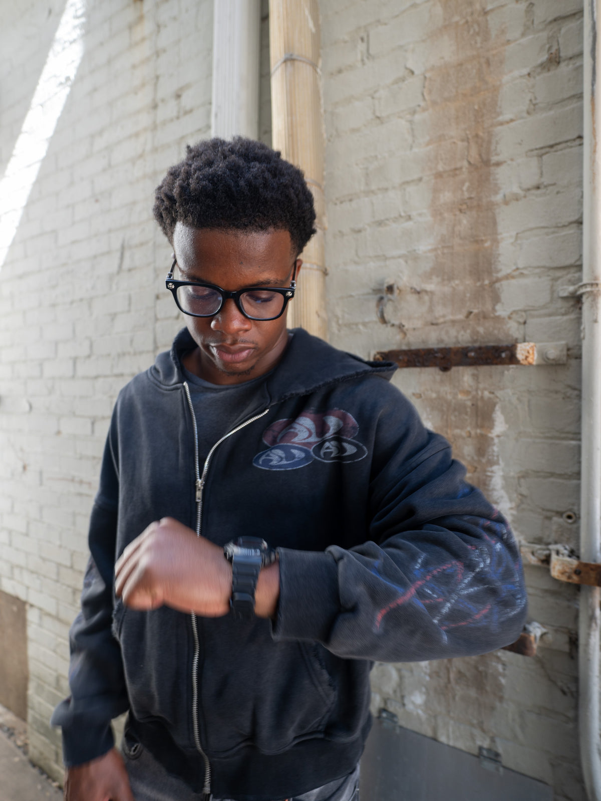 ENTANGLED AV  ZIP-UP